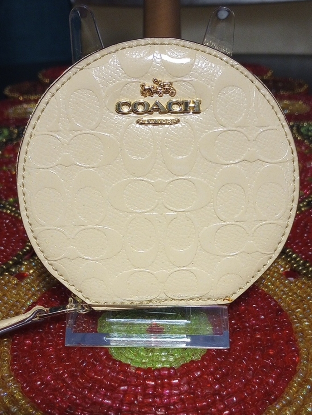 Coach Embossed Coin Purse - Picture 2 of 16